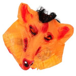 CALLARON Masque Animal De Cochon Latex Pour Cosplay Fête Halloween Et Accessoire De Déguisement Pour Femme Et Garçon Fille (Raindrops On Roof, neuf)