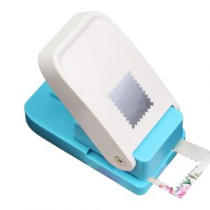 Perforatrice Pour Timbres Postaux | Poin&ccedil;onneuse &agrave; Levier avec Forme Rectangle Festonn&eacute;e | Poin&ccedil;on &Agrave; Papier Pour Timbres | Pour Le Scrapbooking, Le DIY, La Cr&eacute;ation De Cartes Et La D&eacute;coration (dangsongshangmao, neuf)