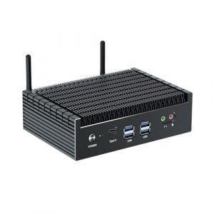 Mini PC Fanless 12th Gen Core i7 1255U, WIN11 pro PC de bureau sans ventilateur, Dual 2.5Gabit LAN Mini PC Linux, Dual HD, DP, USB-C, WiFi6, BT5.2, 32GB RAM 500GB NVME SSD, M.2 NVME Gen 4.0 SSD (VENOEN MINI PC, neuf)
