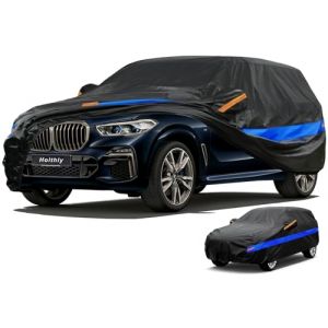 Holthly Bâche Voiture SUV Extérieur, Housse Protection Voiture 100% Étanche Anti UV Soleil, Bâche pour 4x4 Audi Q7, BMW X5, Mercedes GLE, Porsche Cayenne,etc.YXL (Hangzhou Hanrong Trading Co., Ltd., neuf)