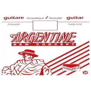 Argentine 1012 - Corde de Si au d&eacute;tail &agrave; boucle Guitare Manouche - tirant 14 (MPROSHOP, neuf)