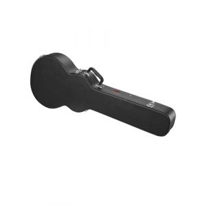 VEVOR Étui Guitare Électrique Rigide en Forme Gourde 1050 mm avec Verrouillage à Clés, Poignée, Rembourrage PVC, Doublure Souple, Résistants à l'eau, pour Guitares Électriques de 39 po 99 cm, Noir (VEVOR Shop FR, neuf)