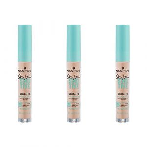 essence Skin Lovin' SENSITIVE CONCEALER Lot de 3 correcteurs de teint sans odeur ni alcool ni silicone N° 20 Medium Nude Peau végétalien sans huile 3 x 3,5 ml (PURISH – your beauty dealer, neuf)