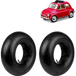 2 chambres à air 125/135-12 pour pneus Fiat 500 Vintage F/L/R JARDINIER FIAT 126 MOTO APE 12 POUCES (ricambi europa, neuf)