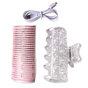 Rouleaux de cheveux auto-adhésifs, rouleaux de rouleaux pour la frange -Rouleaux chauffés,Currlers à cheveux portables auto-adhésifs, outils de curling de cheveux, réaliser facilement des boucles imp (yehuiler, neuf)