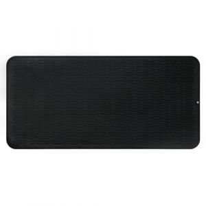 Bibykivn Grand Tapis Egouttoir Vaisselle - Tapis &Eacute;vier &Eacute;pais pour Un S&eacute;chage Rapide, 92 x 52 cm Tapis de S&eacute;chage avec &Eacute;ponge Brosse, sans BPA, &Eacute;gouttoir &agrave; Vaisselle Pliable - Antid&eacute;rapant (DINGZHAO, neuf)