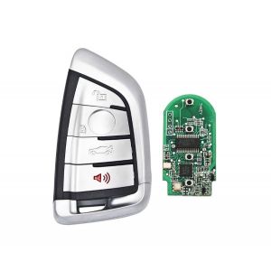 Télécommande pour BMW 1 3 5 7 Series X1 X3 X5 X6 X7 F CAS4 CAS4+ FEM 2011-2017 PCF7945 Replace Keyless Go Car Key Coque pour clé plip 868MHz (1-top, neuf)