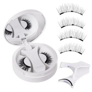 Huayeex Cils Magn&eacute;tiques - Faux Cils avec Applicateur, Magn&eacute;tiques Mode &Eacute;l&eacute;gants Pour Maquillage Quotidien Cosplay Et Festival (Huayeex, neuf)