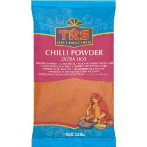 TRS Poudre de Piment Très Fort 1 kg 1 Unité (Masala Wala, neuf)