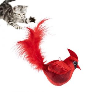 Yonuaret Jouet Oiseau pour Chat, Jouet pour Chat Interactif, Jouet Interactif pour Chien Et Chat, Oiseau Volant pour Chat, Jouet Chat Oiseau Qui Bouge pour Chiens Et Chats De Petite Et Moyenne Taille (zoncy, neuf)