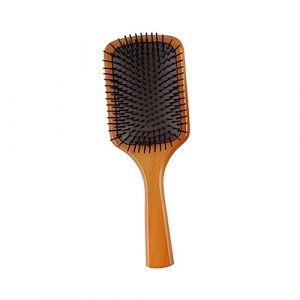 ADOCARN Brosse Bois Pour Cheveux Avec Picots Peigne De Massage Pour Femmes Démêlant Doux Et Ergonomique Brosse à Cheveux (Qihmm, neuf)