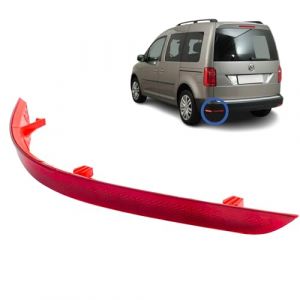 Catadioptre compatible pour Caddy 4 (2015-2020) R&Eacute;FLECTEUR ARRI&Egrave;RE GAUCHE. Pare-chocs arri&egrave;re. 2K5945105D, 2K5945105B (STAR PIECES, neuf)