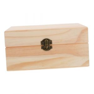 Healeved Boîte Rangement Huiles Essentielles Bois avec Compartiments à Quadrillage Boîte Organisatrice et Durable pour Huiles Protection la Poussière Lumière Coffret de Rangement Pratique (Accompany JY, neuf)