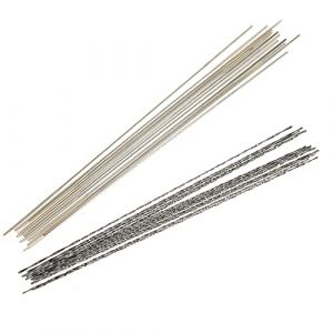 Lames de Scie, 12pcs Lames de Bijoux en Acier au Tungstène Lames de Scie en Spirale de Cire en Spirale Scie à Chantourner Outil de Sculpture pour Bijoux Lames de Lame de Scie(1# (un paquet)) (WYANG188, neuf)