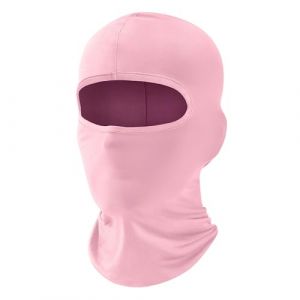 fuinloth Cagoule Masque de ski, protection UV, écharpe pour la moto, écharpe de cou d'été, hommes et femmes Rose clair (Fuinloth EU, neuf)