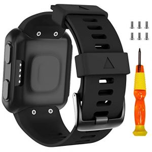 Compatible avec Garmin Forerunner 35 Bracelet, Sport de Rechange Bracelet en Silicone pour Forerunner 35/Approach S10 Bracelet, Vert Armée (ANBEST Store, neuf)