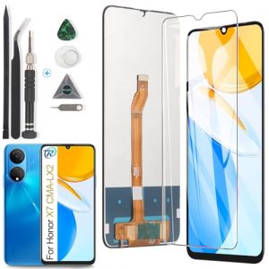 RongZy Écran Tactile LCD Compatible avec Honor X7 CMA-LX2 CMA-LX1 CMA-LX3 De Remplacement LCD Tactile Vitre avec Kit D'outils de Réparation(6.74",Noir) (YWLRongZy, neuf)