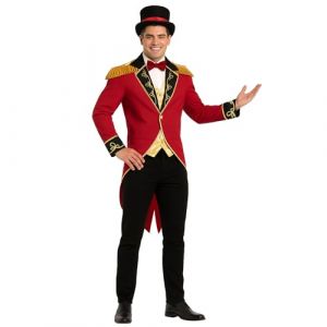 Fun Shack Costume Cirque Homme, Veste Monsieur Loyal, D&eacute;guisement Adulte Carnaval Halloween, L (Morph Costumes, neuf)