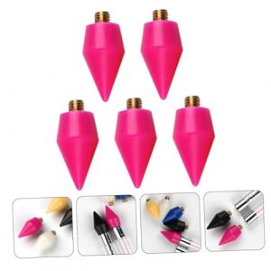 LOLIPPYY 5 Pièces Stylo Point Diamant avec Embouts Cire de Remplacement Accessoires pour Peinture Diamant DIY Double Tête et Cire Outil de Pose pour et Décoration (altituyse, neuf)