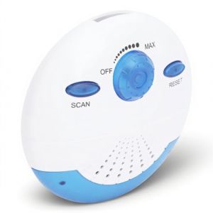 Haut-Parleur Radio de Douche, &eacute;tanche IPX7, Compact, Portable, Autonomie en Veille de 12 Heures, Radio FM avec Haut-Parleur int&eacute;gr&eacute;, Transmission FM Am&eacute;lior&eacute;e, pour Salle de Bain (Sojare, neuf)