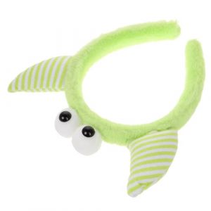 TINEASUR Bandeau Peluche Pour Accessoire De Cheveux Mignon Pour Fête Anniversaire Bandeau De Maquillage Pour Femmes Pour Soins Peau (Sauxi, neuf)