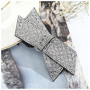 Épingle À Cheveux Mesdames Crystal Big Bow Pow-Cheveux Accessoires for cheveux Strasspin coiffure à cheveux en épingle à cheveux rétro coiffe d'épingle à cheveux Épingle À Cheveux Mariage(12) (钟祥市微琼维商贸有限公司, neuf)