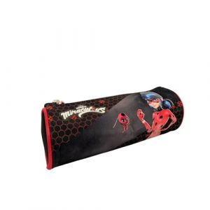 mybagstory - Trousse Scolaire Miraculous – Trousse Enfant Fille 1 Compartiment – 21,5 x 7,3 x 7,3 cm – Fermeture zippée – Produit Officiel Ladybug (Mon jouet préféré, neuf)