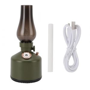 Denash Humidificateur &agrave; Lampe au K&eacute;ros&egrave;ne Vintage, Humidificateur Silencieux capacit&eacute; de 260 Ml avec 2 R&eacute;glages de Brume et Veilleuse &agrave; Gradation Continue, pour la Chambre &agrave; (1) (Linkchen, neuf)
