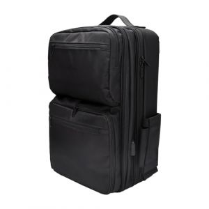 MagiDeal Sac &agrave; dos de pour coiffeur, maquillage, fournitures, organisateur de cosm&eacute;tiques, ciseaux, peigne, sac &agrave; dos de coiffure (Grand Plaisir 360, neuf)