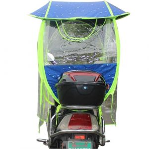 Auvent de scooter de mobilité entièrement fermé pour moto, scooter, pare-soleil, imperméable, pliable, universel, pour scooter à mobilité réduite (YLYS, neuf)