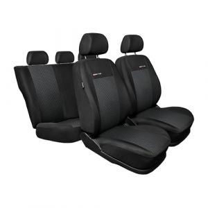 MOTOS Housse Siege Voiture Universelle pour Audi Q5, Protection de si&egrave;ge de Voiture avec syst&egrave;me de Coussins gonflables Actifs, id&eacute;ale pour Les conducteurs, mat&eacute;riau &agrave; Trois Couches (MOTOS EU, neuf)