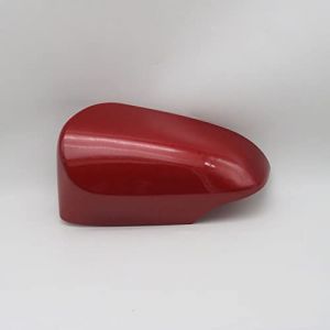 Convient pour To-yota Yaris 2012 2013 2014 2015 2016 2017 2018 2019 Couvercle de r&eacute;troviseur ext&eacute;rieur Coque de r&eacute;troviseur lat&eacute;ral de porte d'aile, rouge gauche (Funuo1558, neuf)