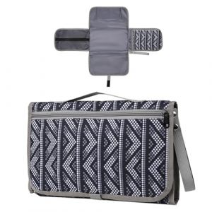 jlceh Matelas à langer de voyage, matelas à langer - Matelas à langer imperméable,Protecteur de lit de nuit pliable, entraînement aux toilettes portables et énurésie, tapis à langer de voyage pour (Lobesmart, neuf)