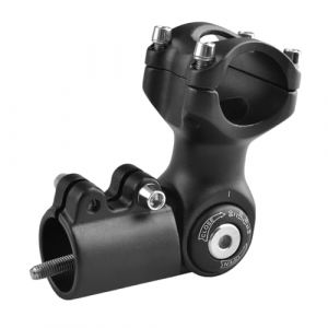 TRIWONDER Potence de V&eacute;lo R&eacute;glable 0-90 Degr&eacute;s 25,4 mm 31,8 mm Potence VTT Extension de Guidon Riser pour V&eacute;lo de Route Montagne BMX 1-1/8" (31,8 x 60 mm) (TRIWONDER (FR), neuf)