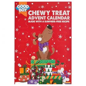 Calendrier de l'Avent Chewy Dog Friandises savoureuses au Poulet à mâcher 60g (Animo Boutik, neuf)