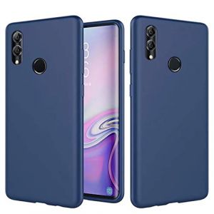 NiaCoCo Compatible avec Huawei P Smart 2019/Honor 10 Lite Coque de Protection Silicone Liquide Très Mince Anti-Rayures Protection Étui pour Téléphone+1 Protecteur D'écran Gratuit - (Bleu) (NiaCoCo, neuf)