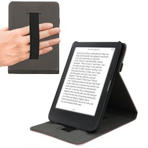 kwmobile &Eacute;tui pour liseuse &eacute;lectronique Compatible avec Kobo Clara BW/Colour - &Eacute;tui Housse Rabat liseuse Simili Cuir Or Rose (SX-Commerce, neuf)