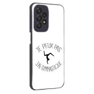 Coque pour Samsung Galaxy A23 5G Antichoc | Doux TPU Silicone Protection Housse, &Eacute;tui de T&eacute;l&eacute;phone Je Peux Pas J'Ai Gymnastique Compatible avec Samsung Galaxy A23 5G (Ma Coque Perso (Vendeur Fran&ccedil;ais), neuf)