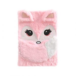 Dodheah Journal Intime Fille Carnet Secret Fille Cahier Licorne Agenda Fille Cadeau d'anniversaire pour Filles,Enfants Renard Rose (Hight tech, neuf)