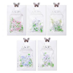 Rose Fleur 3D Ongles Art Résine Manucure Ongles Art Fournitures Décorations pour Ongles Acrylique (taoshengyuanshangyemaoyiyouxiangongsi, neuf)