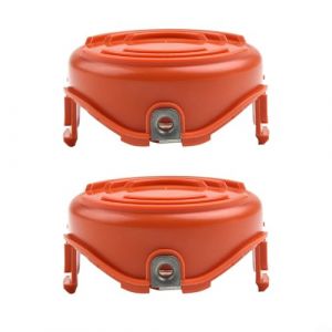 BlesConi Lot de 2 capuchons pour bobine de d&eacute;broussailleuse Black Decker GL9035 GL8033 GL7033 - Pi&egrave;ce de rechange 90583594 (Blescade, neuf)