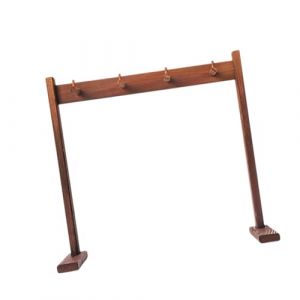Colcolo Support de carillon éolien, support de carillon, assemblage facile, de gong en pied, suspendu pour méditation, bureau, salon de thé, Petit (Colcolo-EU, neuf)