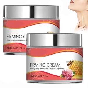 Crème Raffermissante Pour Le Cou,Anti Double Menton,Soins Pour Le Cou Et Le Décolleté Creme,Crème Anti-âge Pour Le Cous,Huile Corporelle Liftante Au Collagène,Créme Anti-Rides Pour Femme Et Homme (2) (FEIBAO&-Wu, neuf)