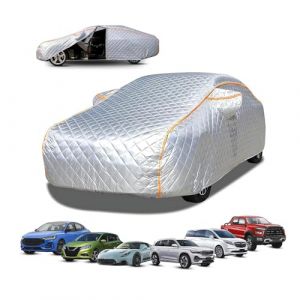 Bâche Anti grêle Voiture pour Volvo XC60 2010-2024, Bache Voiture Coton épais,Protection Contre La Grêle pour Voiture,Housses Auto Imperméable d1f269 (bojianfanshangmaoyouxiangongsi, neuf)
