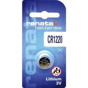 RENATA CR1220 LOT DE 1 PILE AU LITHIUM 3V (P & F France, neuf)