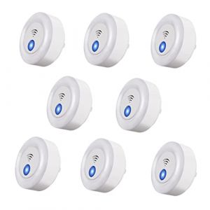 Gsrimgratoe 8 pi&egrave;ces Anti-Moustiques &agrave; Ultrasons Anti- &eacute;Lectroniques Peuvent Repousser Les Souris, Les Moustiques, Les Cafards, Les Mouches, Les Chauves-Souris, Etc. Prise UE (fengq268, neuf)