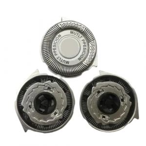 Lot De 3 Lames De Rasoir De Rechange SH50/52, Remplacez La Tête De Rasage, Compatible Avec Philips, Rasoir S5000 S5510 S5340 S5140 S5110 S5400 S9161 S5050 S7510 S5380 (hanyilan, neuf)