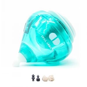 SA Ball Bearing Spin Top - Turquoise Fonc&eacute; (Comprend Accessoires pour Toupie et Une App pour Apprendre des astuces Toupie) (YoyoFactory Europe, neuf)