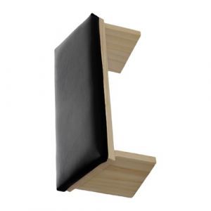 ARM REST Nails Tech - Pu En Cuir Coussin De Bras, Base En Bois En Pente | Tampon De Bras Ergonomique Support De Main Stable Pendant L'art Nail, Grand Support De Manucure Pour Les Bricolages Utilisatio (jinyandianzi, neuf)