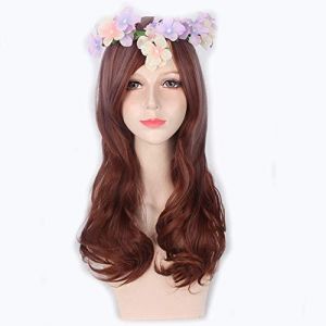 GHK Mode Sexy Longue Perruque Lolita Cosplay Costume Synthétique Cheveux Halloween Costume Ombre Partie Play Perruques Pour Les Femmes 118 (good stuff A, neuf)